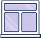 Window installation service icon